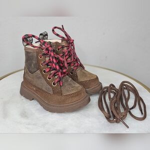 Ugg Toddler/Baby Robley Weather Brown‎ Hightop Boots size 6